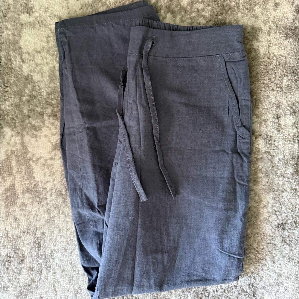 Women’s Gray Drawstring Casual Pants